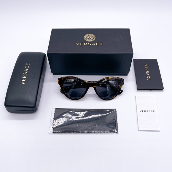 NEW VERSACE VE4435F 108/87 WOMEN’S CAT EYE SUNGLASSES VERSACE VE4435 108/87 - Picture 12 of 12